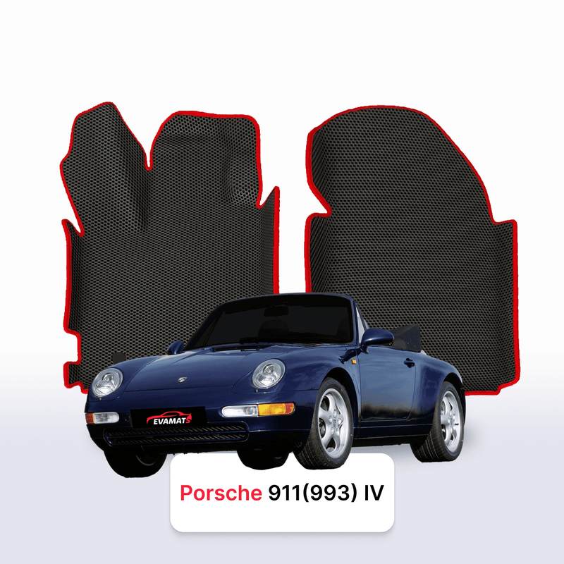 Car mats EVA for Porsche 911(993) 4 gen 1993-1998 year CABRIO