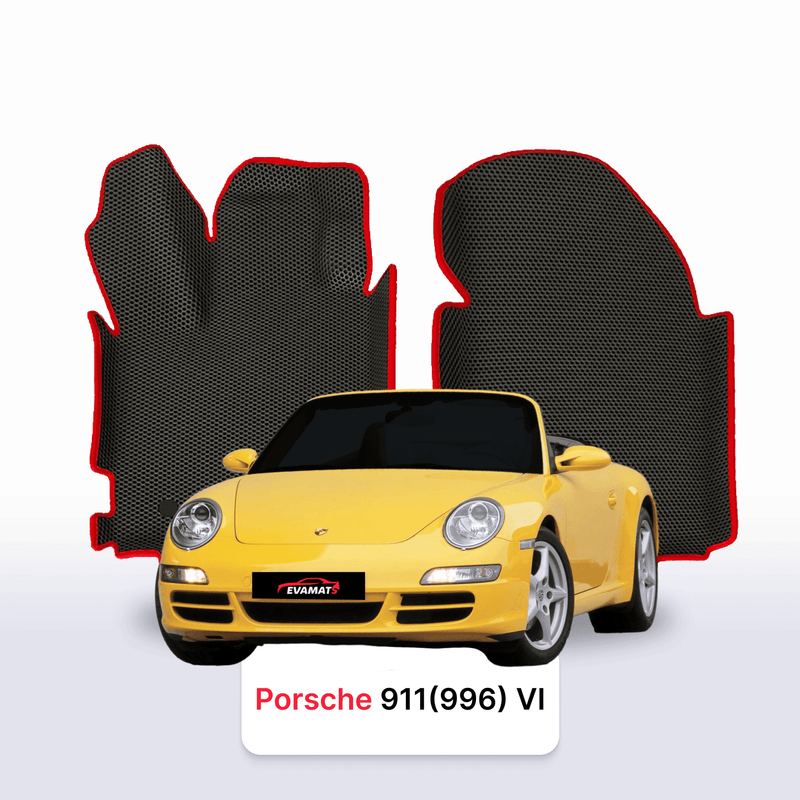 Car mats EVA for Porsche 911(997) 6 gen 2004-2012 year CABRIO