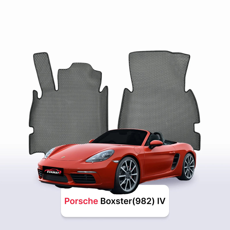 Car mats EVA for Porsche Boxster(982) 4 gen 2016-2025 year ROADSTER