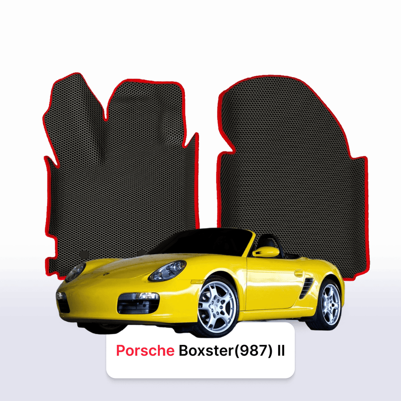 Car mats EVA for Porsche Boxster(987) 2 gen 2004-2012 year ROADSTER