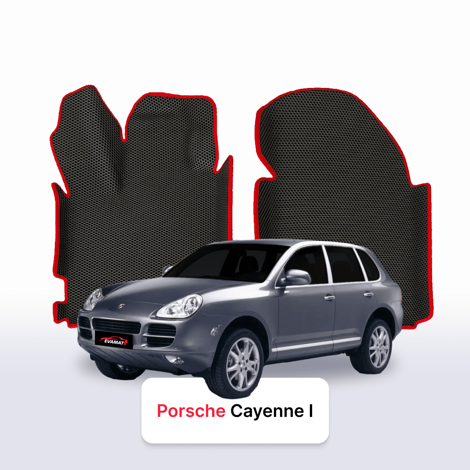 Car mats EVA for Porsche Cayenne 1 gen 2001-2010 year SUV