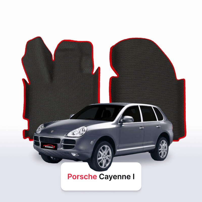Car mats EVA for Porsche Cayenne 1 gen 2001-2010 year SUV