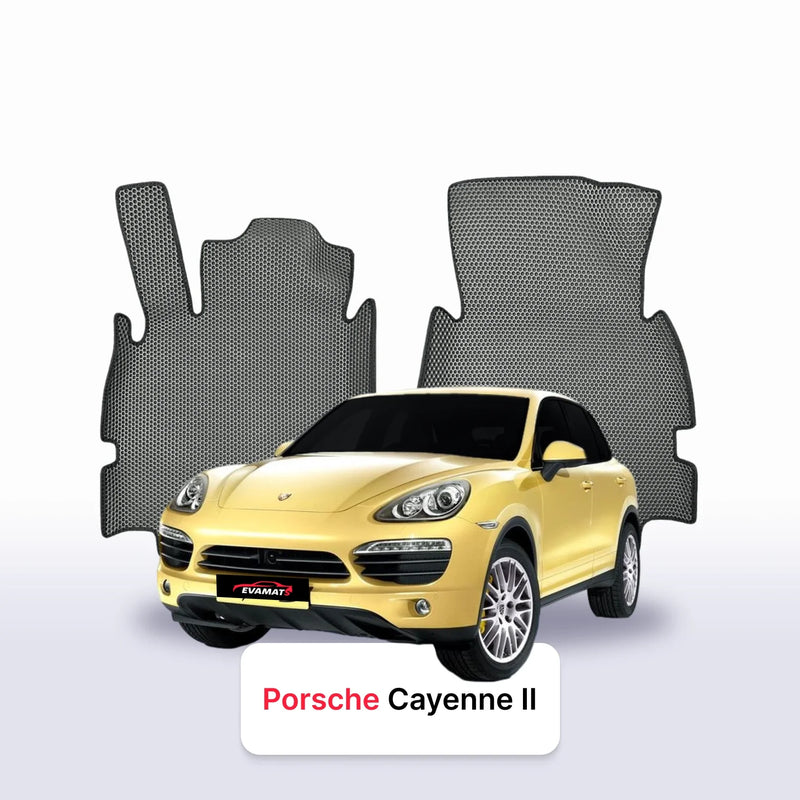 Car mats EVA for Porsche Cayenne 2 gen 2010-2017 year SUV