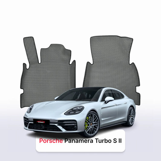 Car mats EVA for Porsche Panamera Turbo S 2 gen 2016-2023 year LIFTBACK