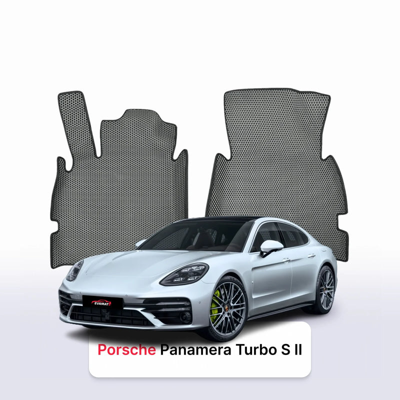Car mats EVA for Porsche Panamera Turbo S 2 gen 2016-2023 year LIFTBACK