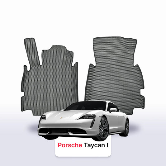 Car mats EVA for Porsche Taycan(4S) 1 gen 2019-2028 year Electric STATION WAGON Cross Turismo