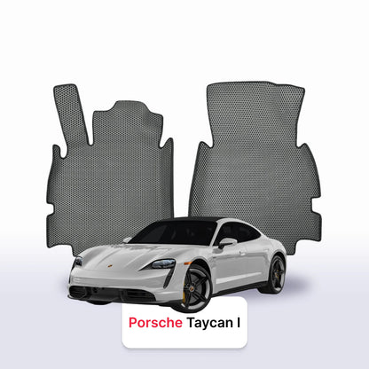 Car mats EVA for Porsche Taycan(4S) 1 gen 2019-2028 year Electric SEDAN