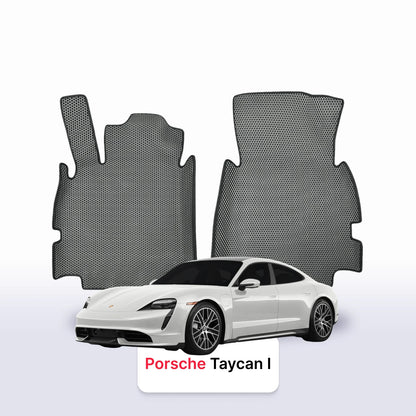 Car mats EVA for Porsche Taycan(4S) 1 gen 2019-2028 year Electric STATION WAGON Sport Turismo