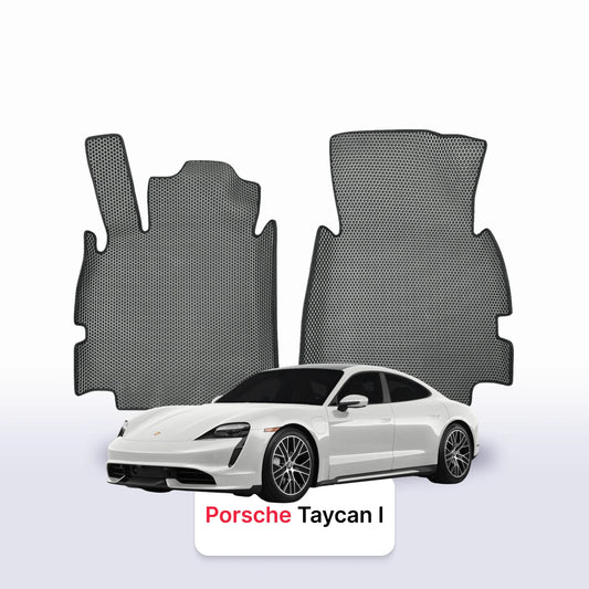Car mats EVA for Porsche Taycan(4S) 1 gen 2019-2028 year Electric STATION WAGON Sport Turismo