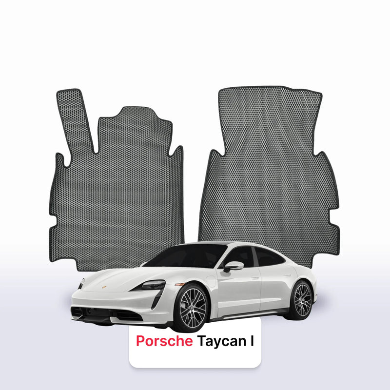 Car mats EVA for Porsche Taycan(4S) 1 gen 2019-2028 year Electric STATION WAGON Sport Turismo
