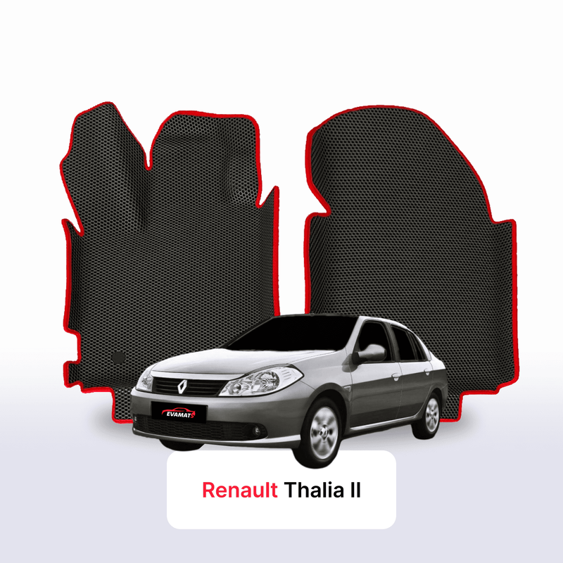 Car mats EVA for Renault Thalia 2 gen 2008-2012 year SEDAN