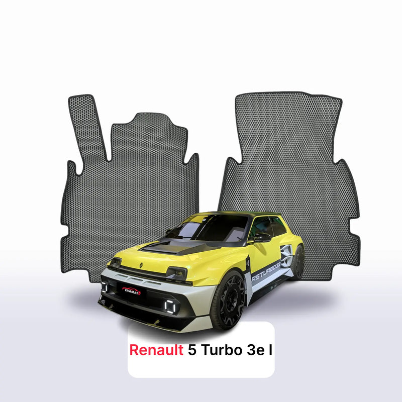 Car mats EVA for Renault 5 Turbo 3e 1 gen 2024-2028 year HATCHBACK 3 door