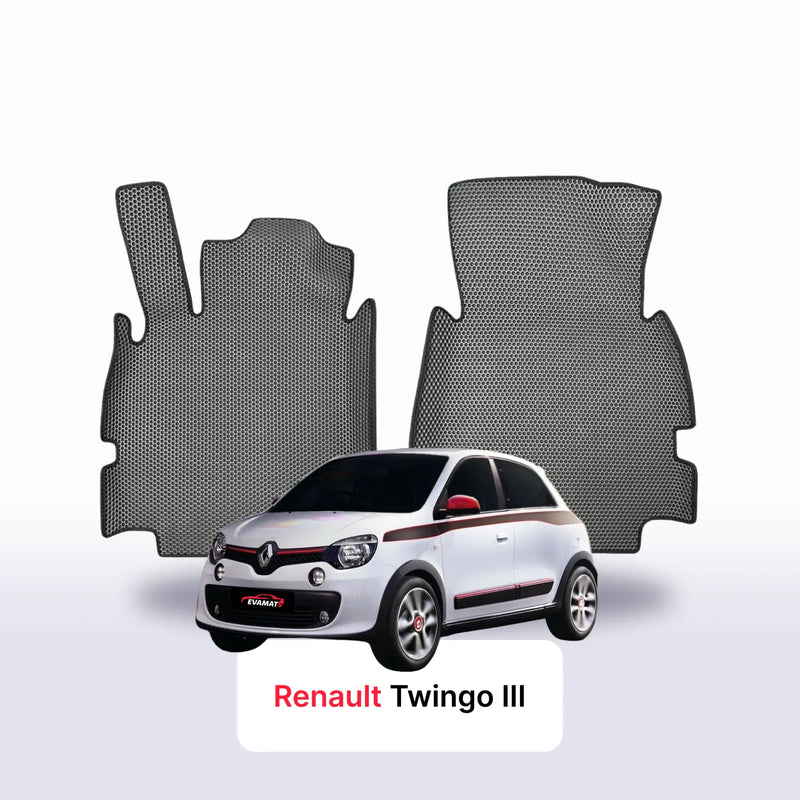 Car mats EVA for Renault Twingo 3 gen 2014-2025 year HATCHBACK 3 door