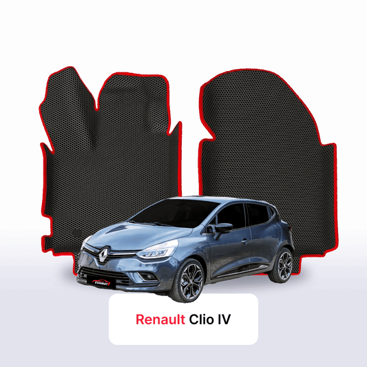 Car mats EVA for Renault Clio 4 gen 2012-2019 year HATCHBACK 5 door