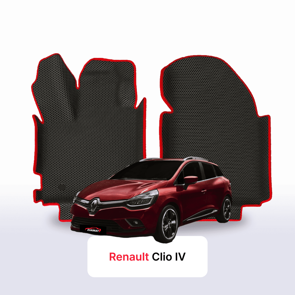 Car mats EVA for Renault Clio 4 gen 2012-2019 year STATION WAGON