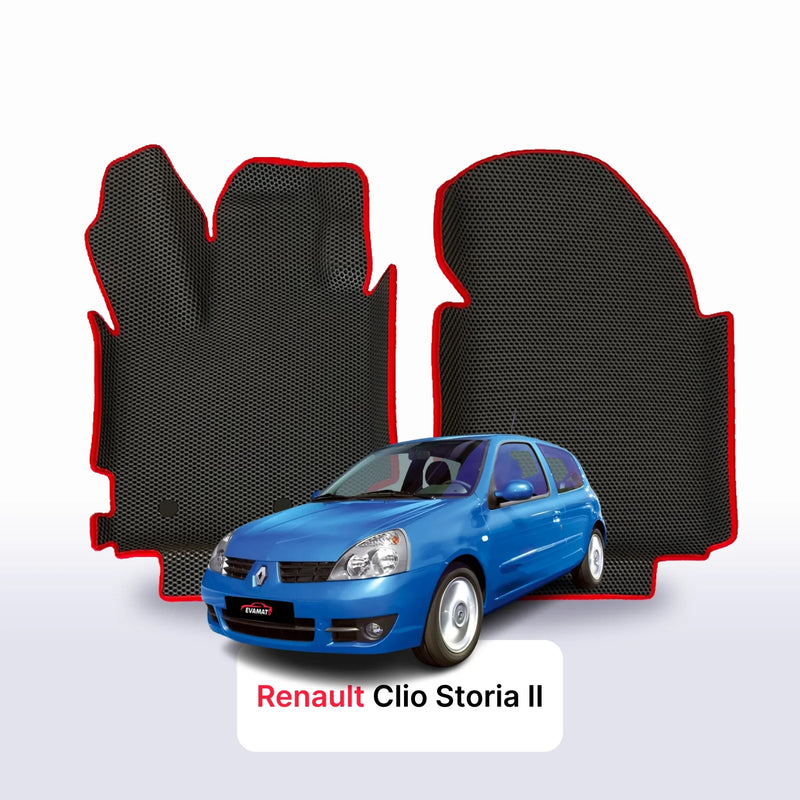 Car mats EVA for Renault Clio Storia 2 gen 1998-2012 year HATCHBACK 3 door