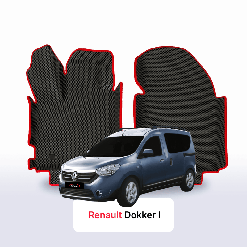 Car mats EVA for Renault Dokker 1 gen 2012-2023 year MINIVAN