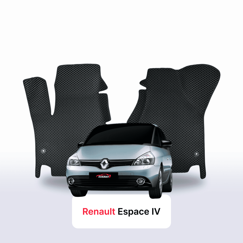 Car mats EVA for Renault Espace 4 gen 2002-2014 year MINIVAN