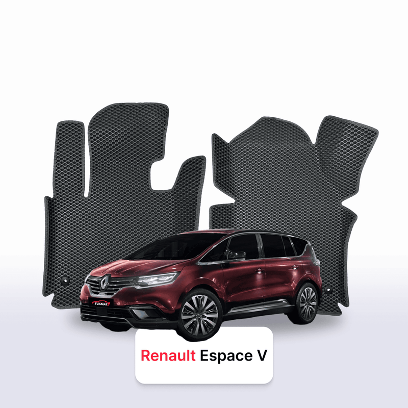Car mats EVA for Renault Espace 5 gen 2014-2023 year MINIVAN