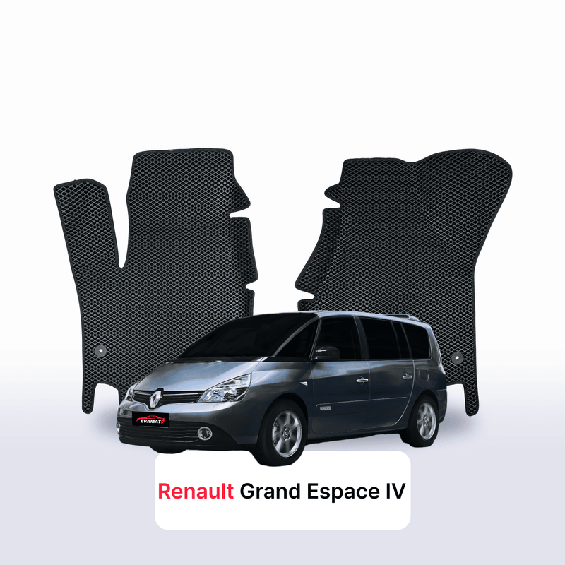 Car mats EVA for Renault Espace Grand 4 gen 2002-2014 year MINIVAN