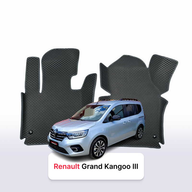 Car mats EVA for Renault Grand Kangoo 3 gen 2021-2028 year MINIVAN