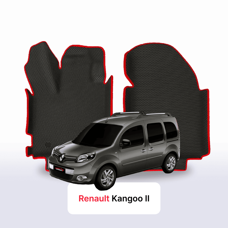 Car mats EVA for Renault Kangoo 2 gen 2008-2021 year MINIVAN