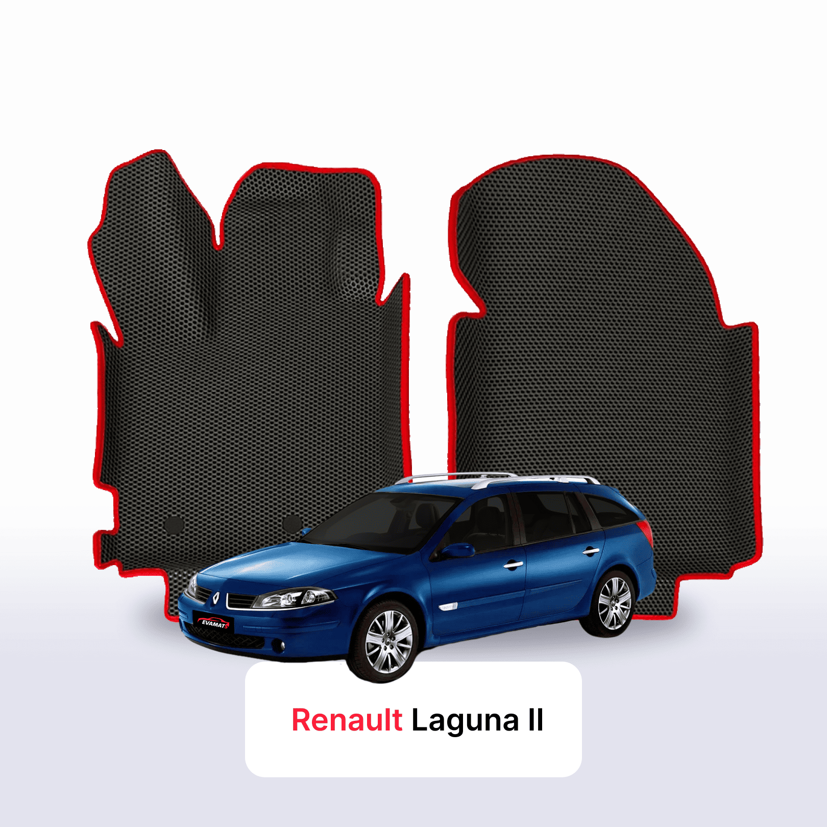 Car mats EVA for Renault Laguna 2 gen 2001-2008 year STATION WAGON