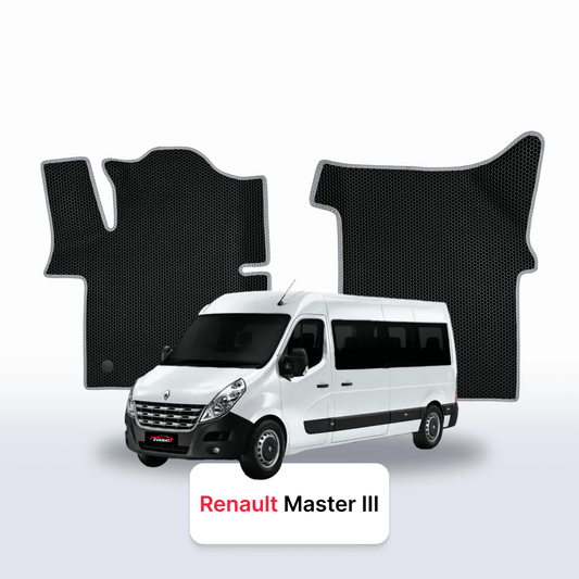 Car mats EVA for Renault Master pre-facelift 3 gen 2010-2019 year MINIVAN