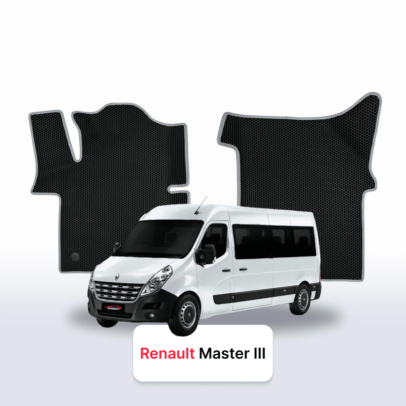 Car mats EVA for Renault Master pre-facelift 3 gen 2010-2019 year BUS
