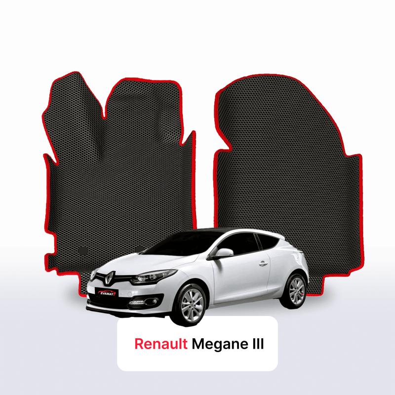 Car mats EVA for Renault Megane 3 gen 2008-2016 year HATCHBACK 3 door