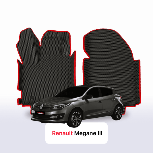 Car mats EVA for Renault Megane 3 gen 2008-2016 year HATCHBACK 5 door