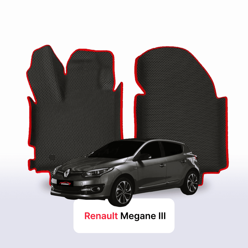 Car mats EVA for Renault Megane 3 gen 2008-2016 year HATCHBACK 5 door