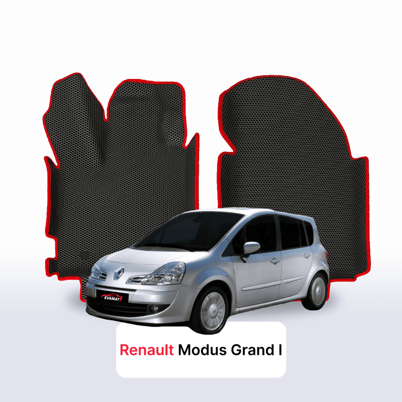 Car mats EVA for Renault Modus Grand 1 gen 2004-2012 year MINIVAN Grand