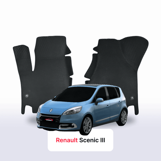 Car mats EVA for Renault Scenic 3 gen 2009-2016 year MINIVAN