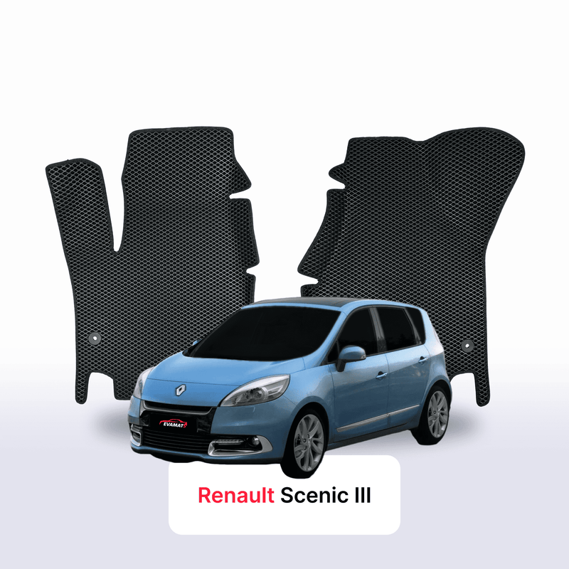 Car mats EVA for Renault Scenic 3 gen 2009-2016 year MINIVAN