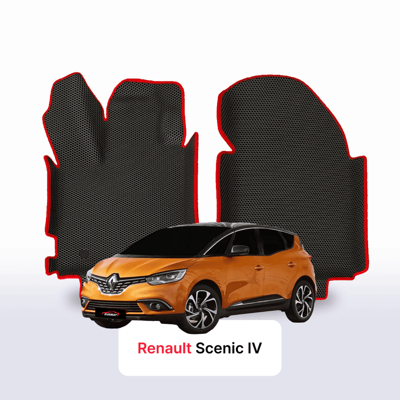 Car mats EVA for Renault Scenic 4 gen 2016-2022 year MINIVAN
