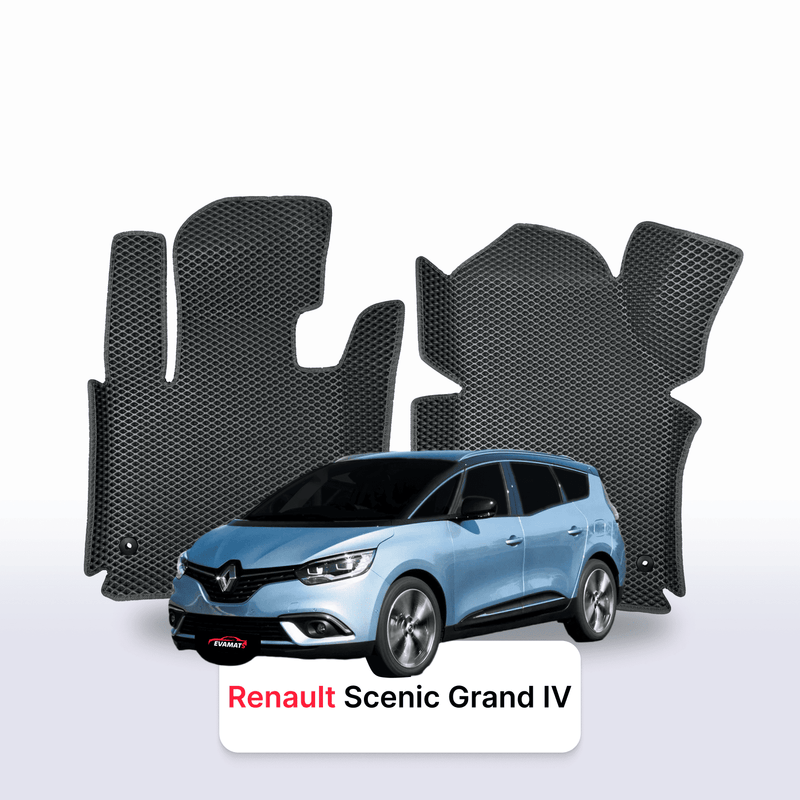 Car mats EVA for Renault Scenic Grand 4 gen 2016-2022 year MINIVAN