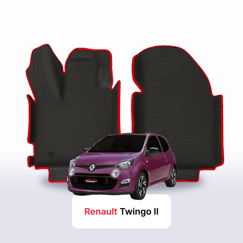 Car mats EVA for Renault Twingo 2 gen 2007-2014 year HATCHBACK 3 door