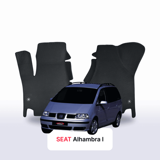 Car mats EVA for SEAT Alhambra 1 gen 1996-2010 year MINIVAN