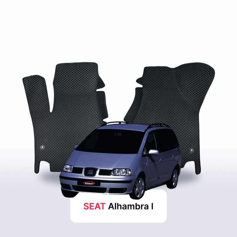 Car mats EVA for SEAT Alhambra 1 gen 1996-2010 year MINIVAN