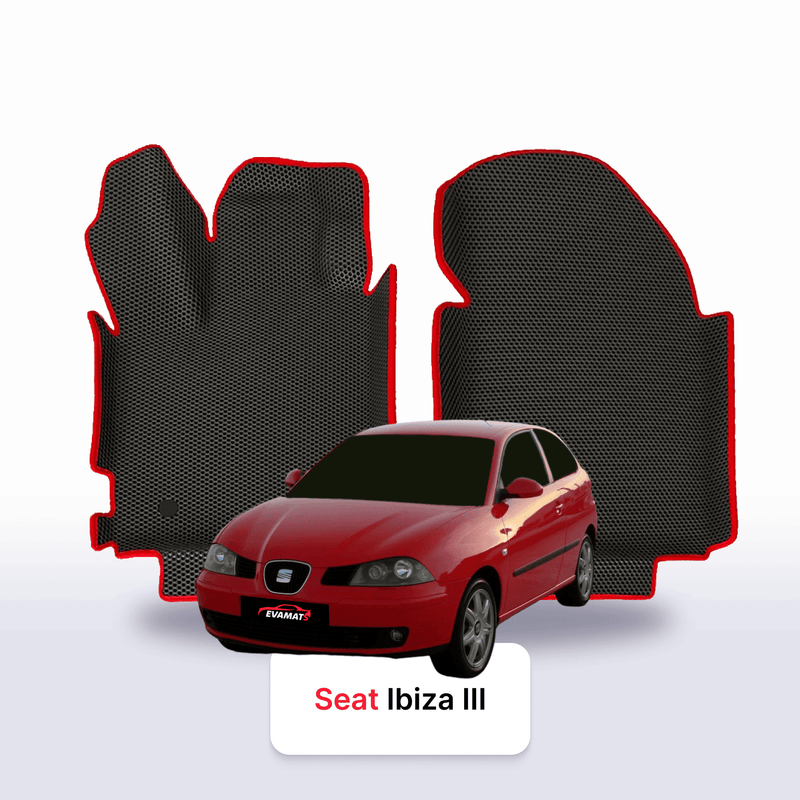 Car mats EVA for SEAT Ibiza 3 gen 2001-2008 year HATCHBACK 3 door