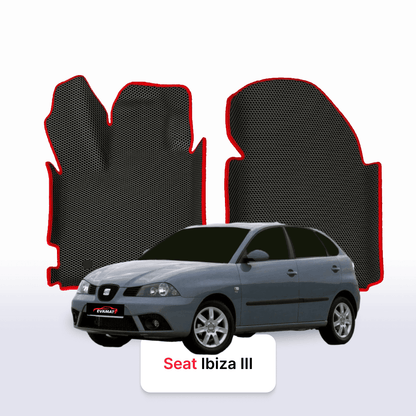 Car mats EVA for SEAT Ibiza 3 gen 2001-2008 year HATCHBACK 5 door