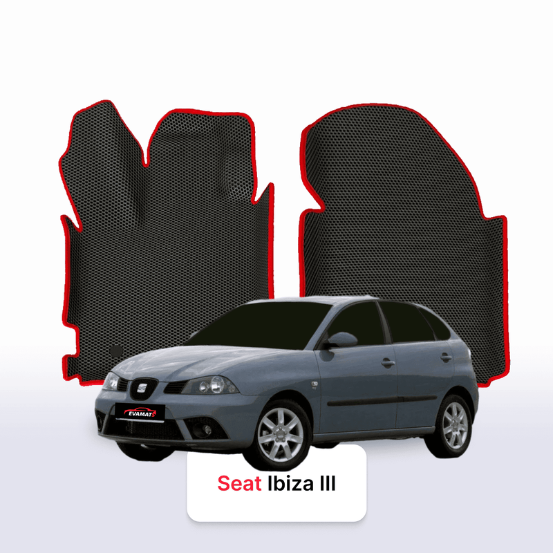 Car mats EVA for SEAT Ibiza 3 gen 2001-2008 year HATCHBACK 5 door