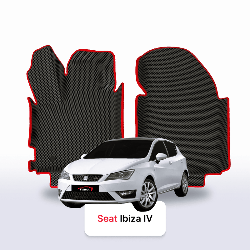 Car mats EVA for SEAT Ibiza 4 gen 2008-2017 year HATCHBACK 5 door