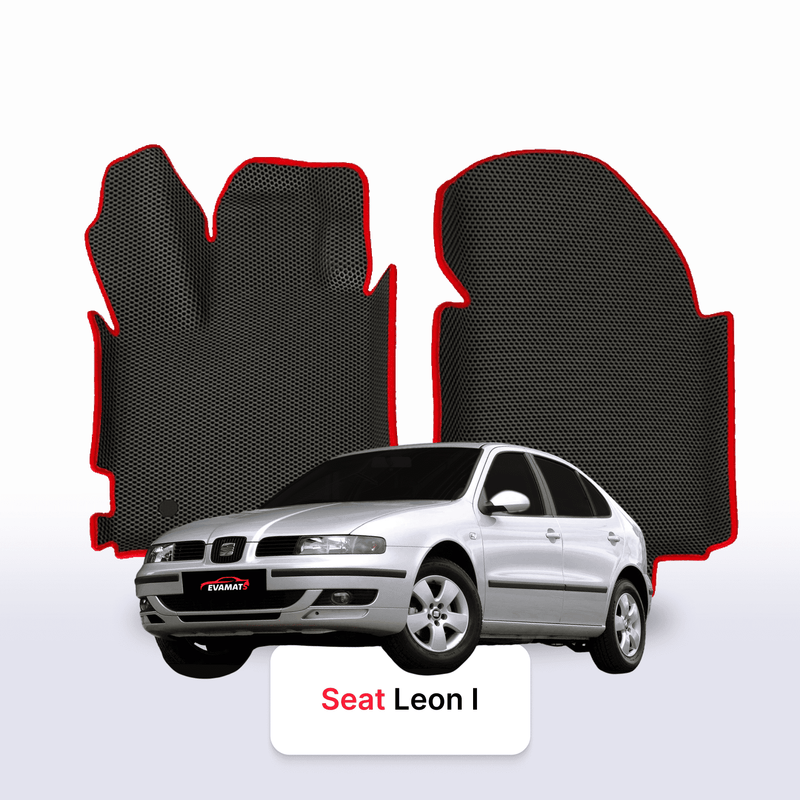Car mats EVA for SEAT Leon 1 gen 1999-2006 year HATCHBACK 5 door