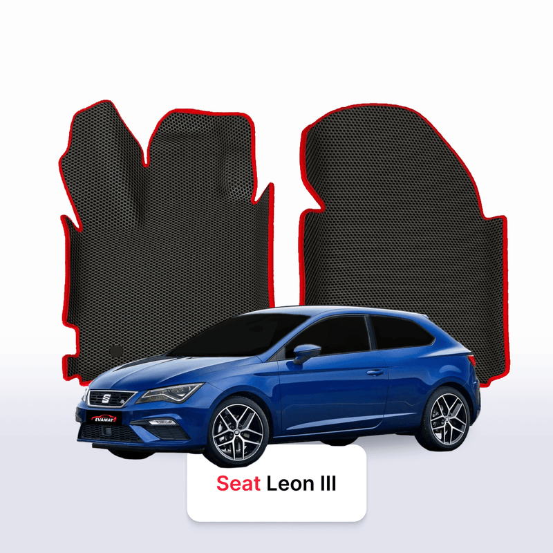 Car mats EVA for SEAT Leon 3 gen 2012-2020 year HATCHBACK 3 door