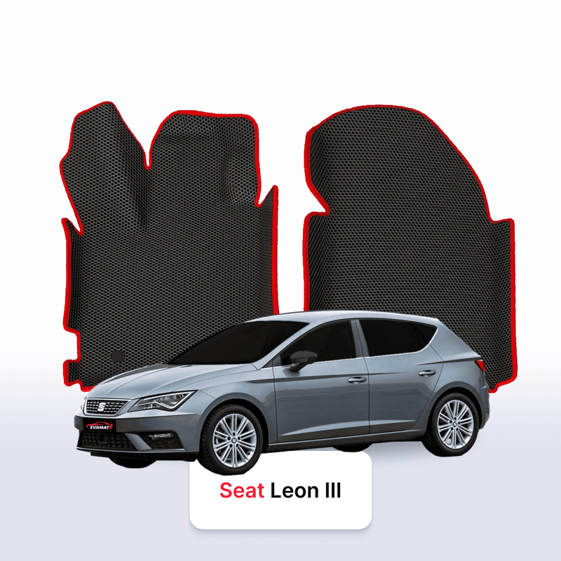 Car mats EVA for SEAT Leon 3 gen 2012-2020 year HATCHBACK 5 door