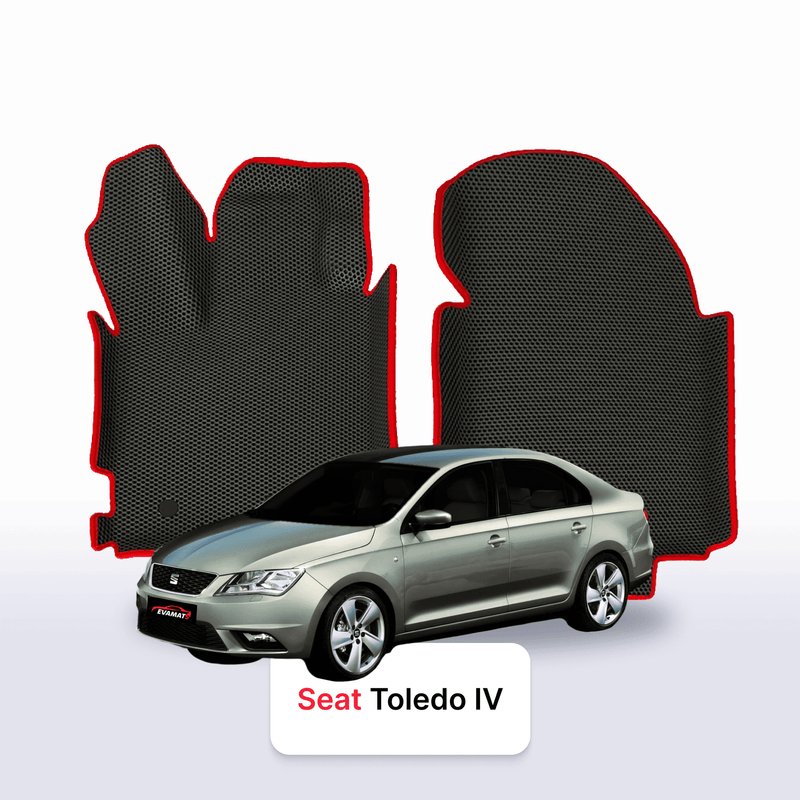 Car mats EVA for SEAT Toledo 4 gen 2012-2019 year LIFTBACK
