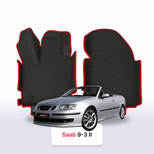 Car mats EVA for Saab 9-3 2 gen 2002-2014 year CABRIO