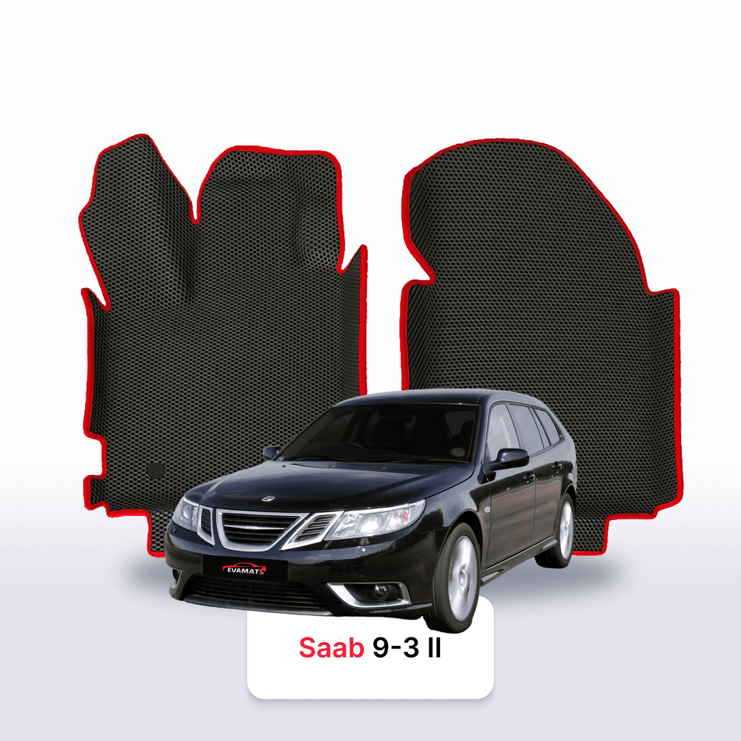 Car mats EVA for Saab 9-3 2 gen 2002-2014 year STATION WAGON